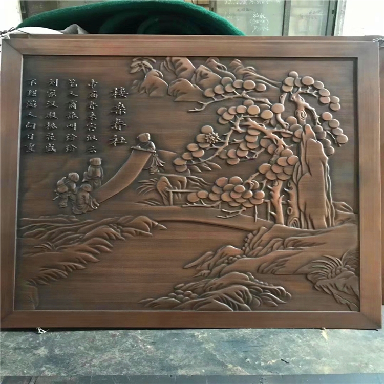 【浮雕铝单板,8里厚铝板双面精雕加工厂】-广东德普龙建材.