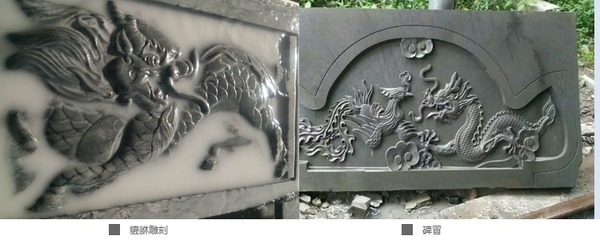 【工大】双头锯片开粗仿形立体平面一体立体石材雕刻机重型石材立体雕刻机三维数控四轴四联动